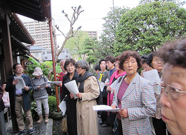 今はビルの聳える街中ですが、古くは粟津が原と言い、木曽義仲討ち死の地。